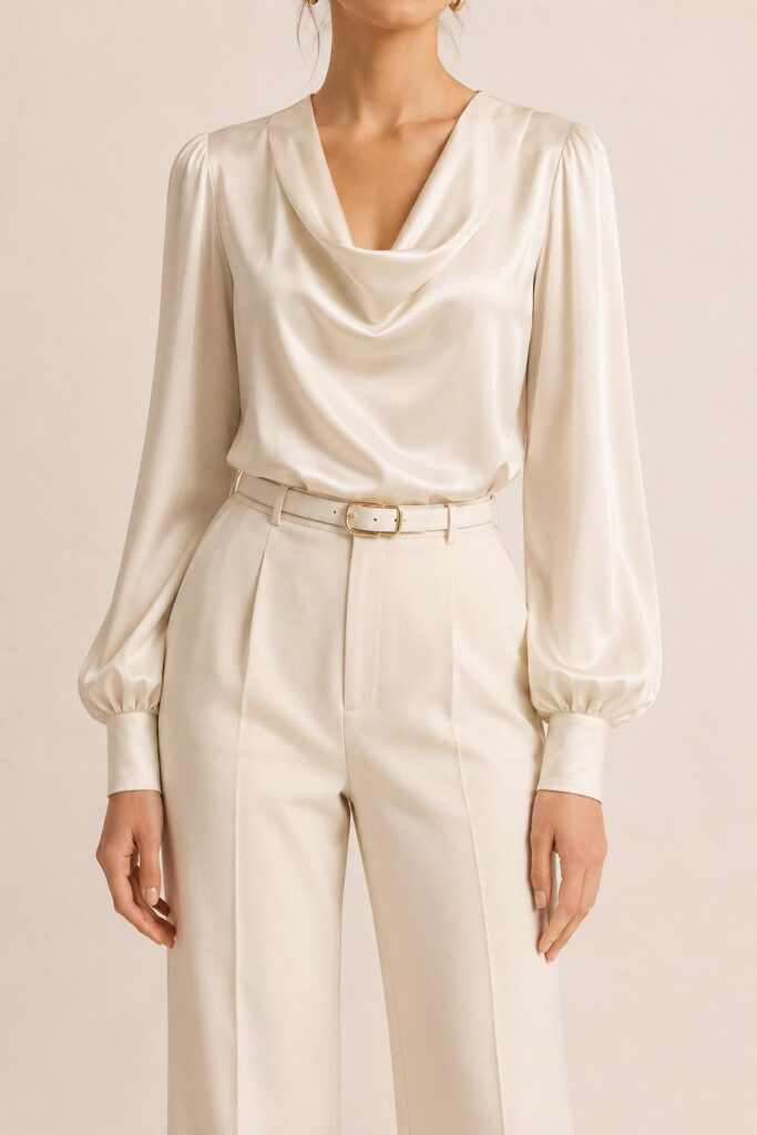 Drape BluzDrape Blouse